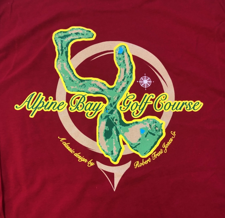 Alpine Bay Tee Shirt Alpine Bay Golf Club